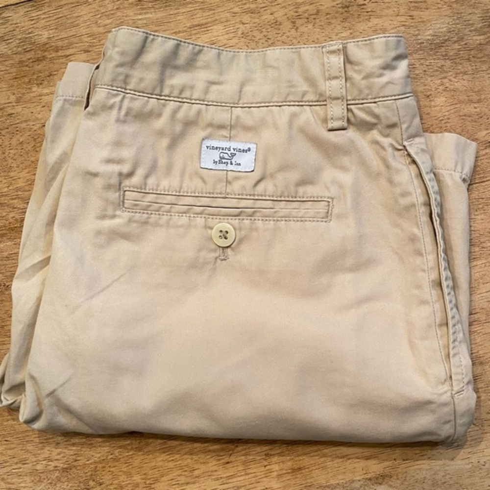 Vineyard Vines Men’s Size 30 100% Cotton Khaki Chino‎ Shorts